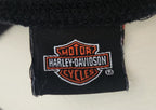 Y2K Harley-Davidson Black Graphic Cut-Out Top