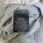 Rock & Republic Grey Bedazzled Cut-Out V-neck Top