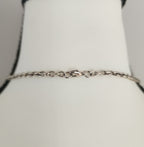 Heart Cheetah Print Wire Fashion Necklace