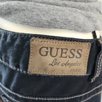 Y2K Inspired Guess Low Rise Very Dark Wash Blue Bootcut Denim Jeans