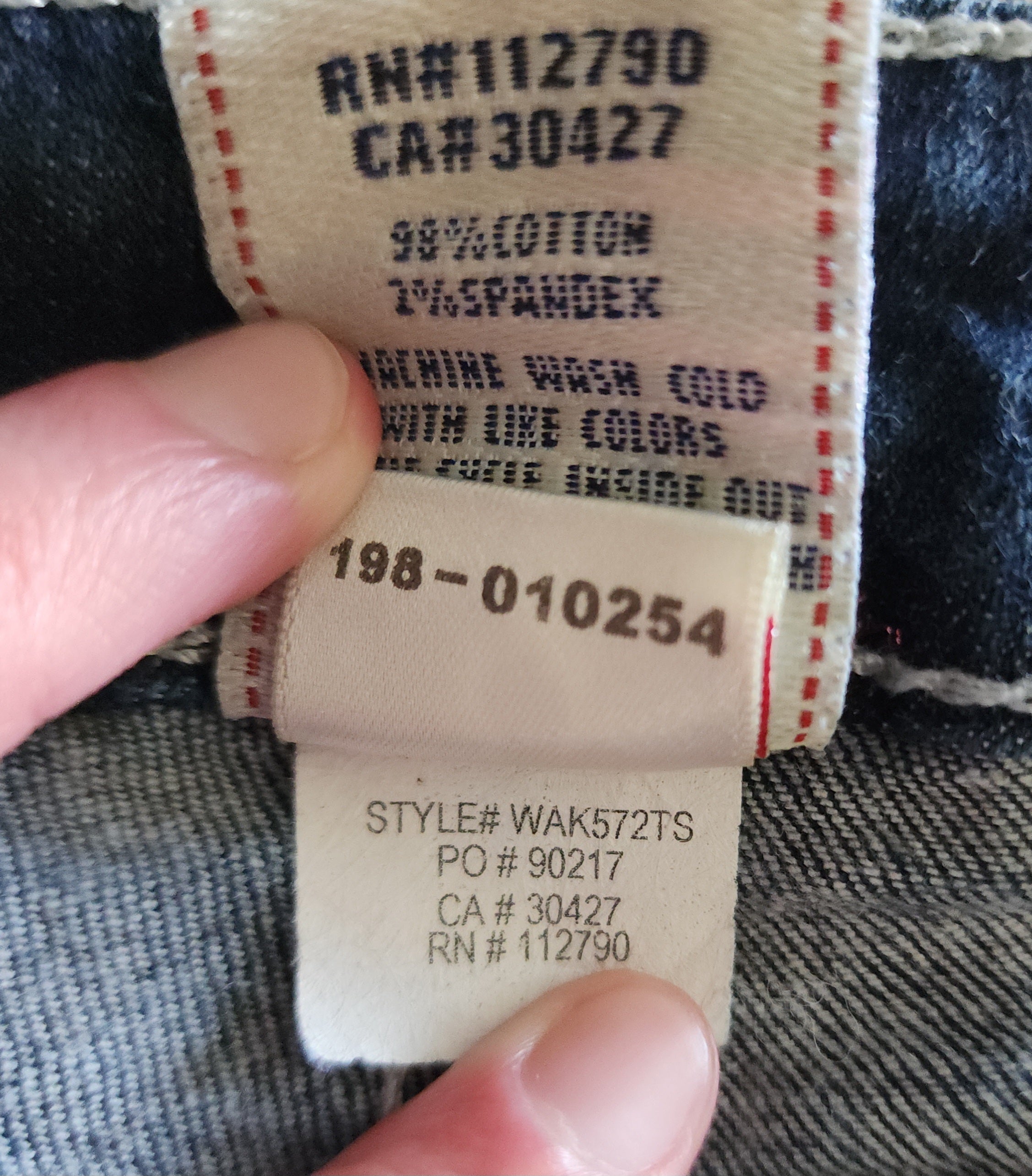 Y2K True Religion Low Rise Dark Wash Blue Embellished Bootcut Denim Jeans