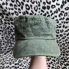 Harley-Davidson Green Embroidered Cadet Hat