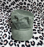Harley-Davidson Green Embroidered Cadet Hat