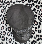 Harley-Davidson Black Sequin Embroidered Graphic Print Cadet Cap