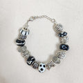 Chunky Charm Beaded Fashion Bracelet