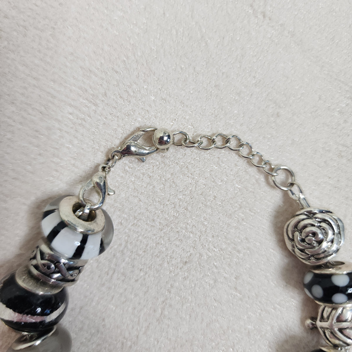 Chunky Charm Beaded Fashion Bracelet