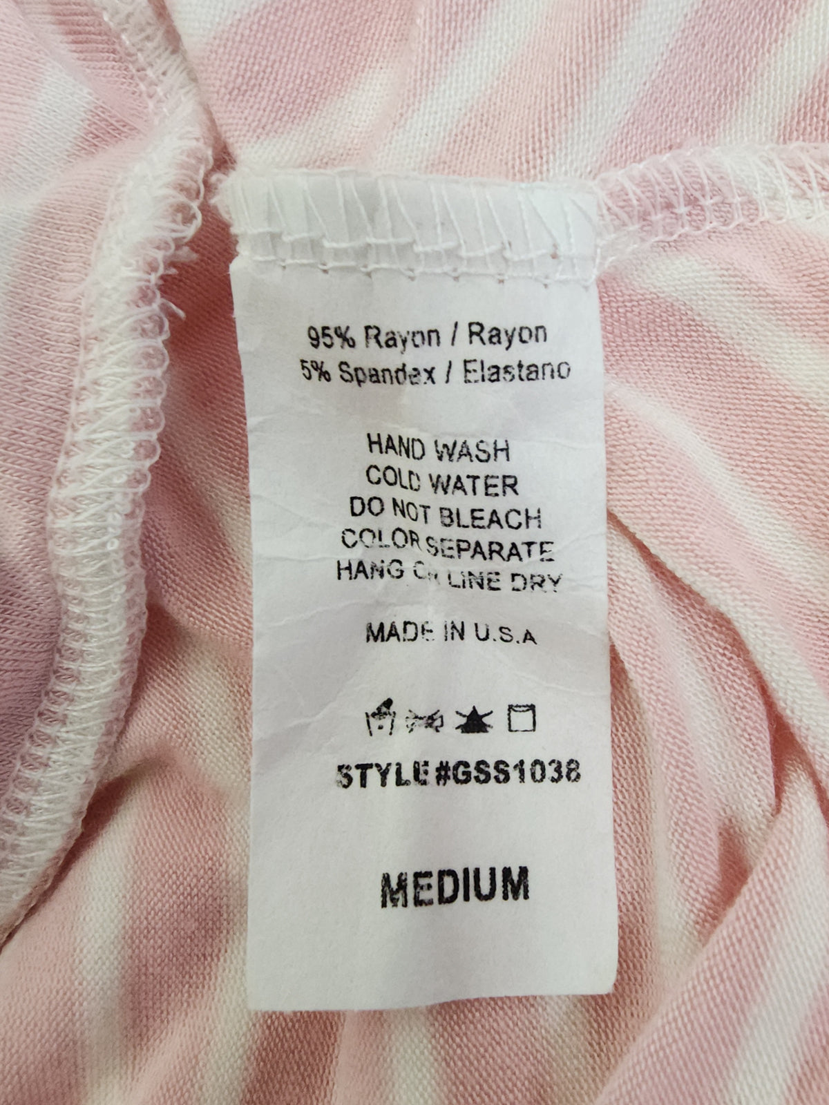 Y2K Baby Pink N' White Striped Maxi Skirt